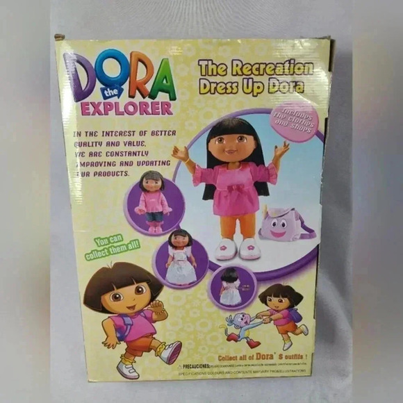Dora The Explorer The Recreation Dress Up Dora Doll- VINTAGE - Picture 5 of 9